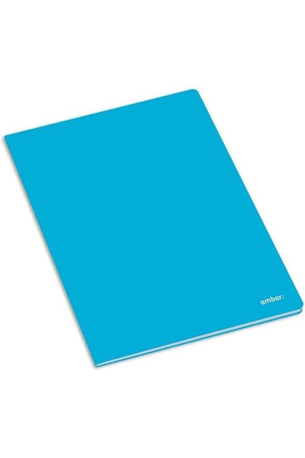 1-Piece A4 Size Single Lined Notebook Light Blue