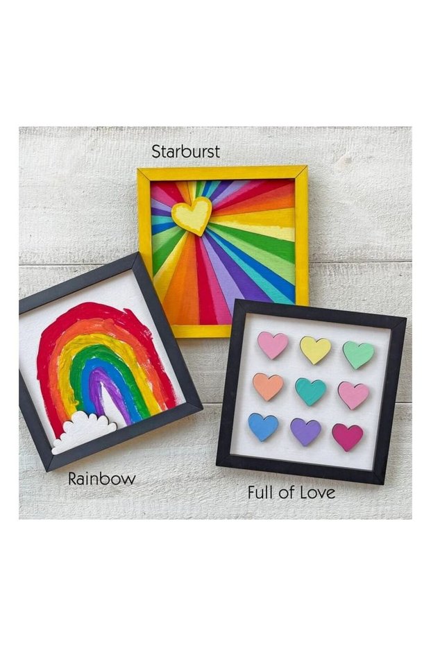 3 Different Type Wood Paint Projects For Kids