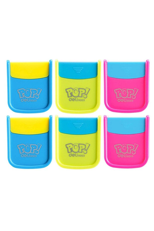 6-Piece Double Hole Sharpener