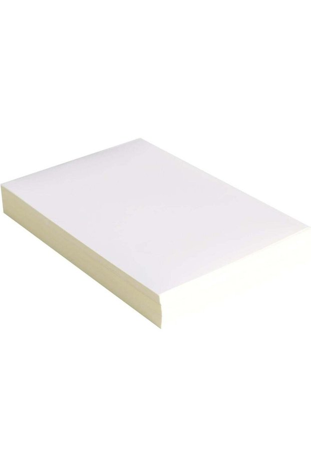 A5 Sticker Matte Finish Paper | 50 Sheets | Printable Adhesive Labels | Inkjet & Laser Printer Comp