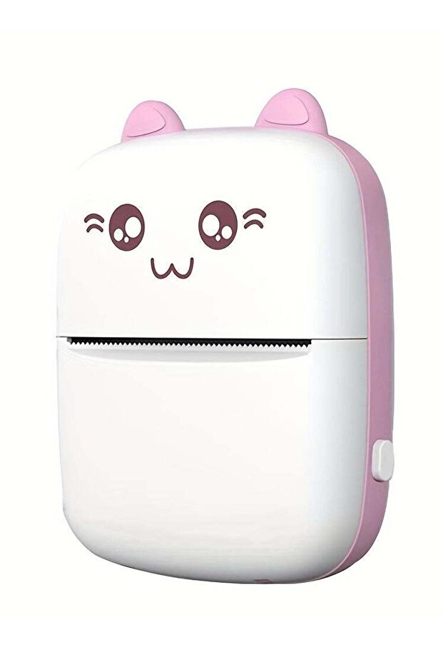 Mini Printer Portable Thermal Printer with 1 Roll Paper Mini Pocket Printer Wireless Bluetooth Ther