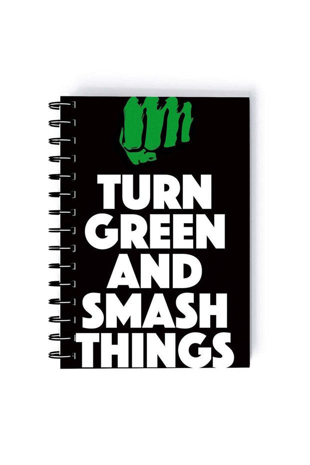 Spiral A5 Notebook Hulk Smash Avengers Doomsday Turn Green Marvel MCU