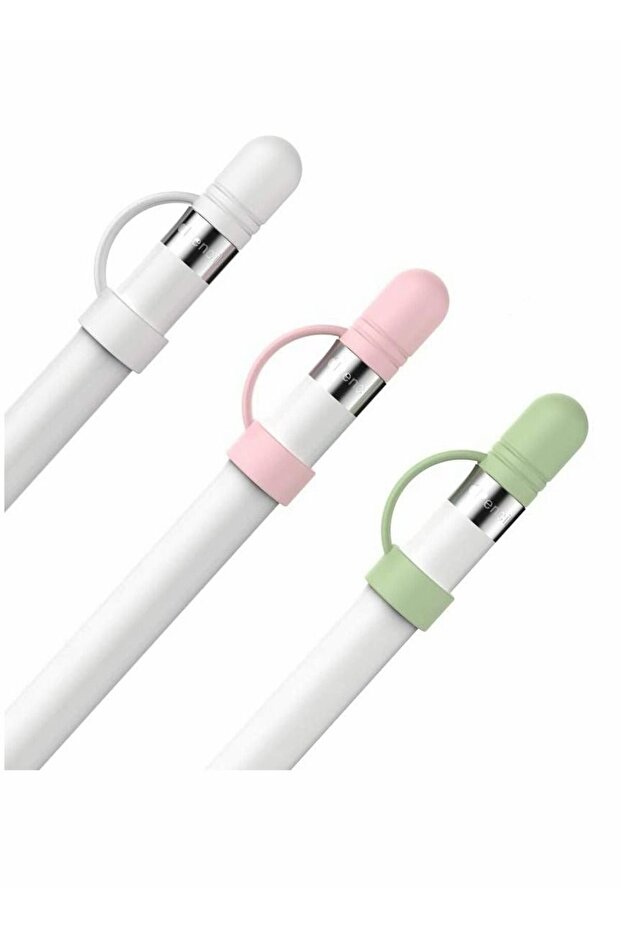 Cap Cover Replacement For Apple Pencil 1st Generation Cap Holder Anti Lost Strap Silicone Protectiv