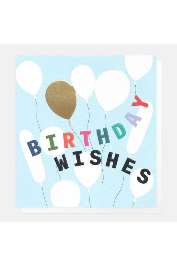 Caroline Gardner Just For You Balloons Birthday Wishes Greeting Card
