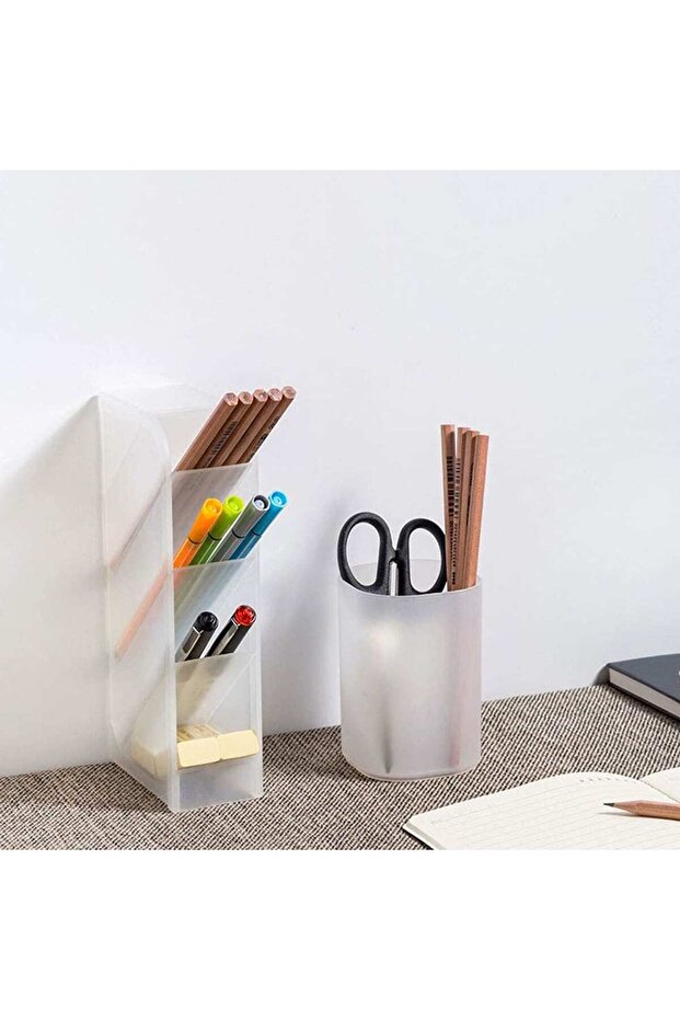 Pen Holder Box, Desk Pen Pot, Pencil Holder, Pen Organizer Storage, Kids School Stationary Organise