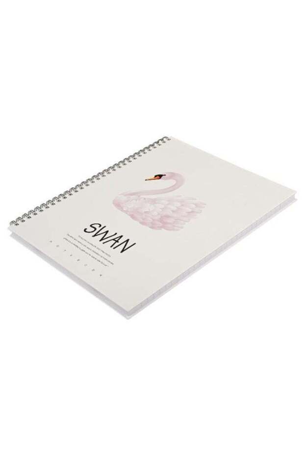 Notebook Double Loop Spiral Binding, Hard Cover Materials, Size 10x8" Inches, 8mm Single Line Rulin