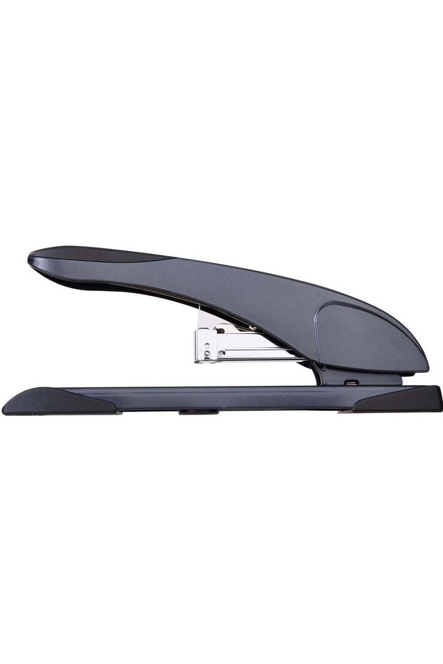 E0391 Heavy Duty Stapler – 60 Sheets, Comfortable Grip, Black/Silver