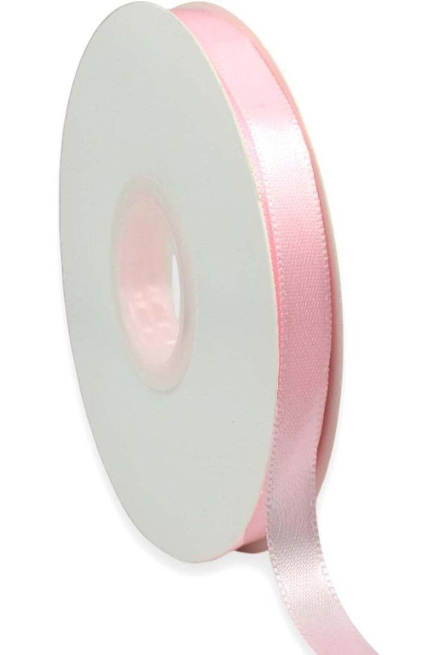Pink Satin Ribbon, 3/8 Inch X 100 Yards, Single Face Ribbon for Crafts, Gift Wrapping, Floral Bouqu