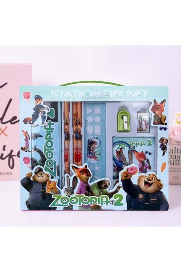 Back to School Stationery Set for Kids, School Supplies Gift Set with Notebook, Pencil Case, Pencil