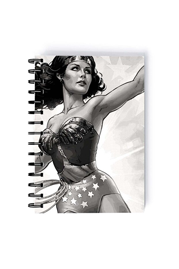 Spiral A4 Notebook Wonder Woman Face Themyscira Super Woman