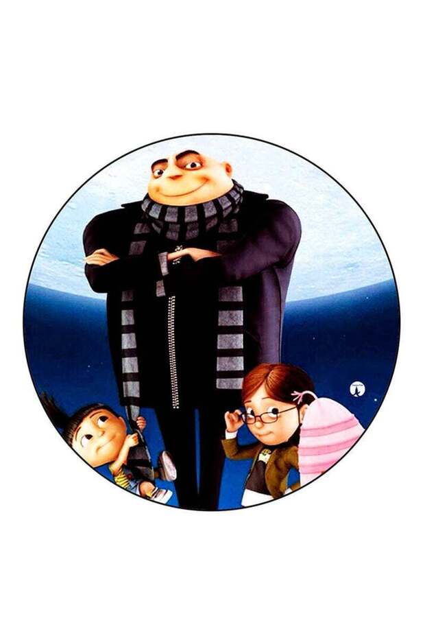 Despicable Me Printed Large Pin Multicolour
