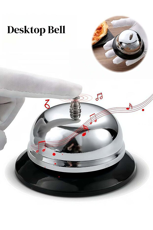 Ring Call Bell Desk Kitchen Hotel Counter Reception Restaurant Bar For Service.Passing bell restaur