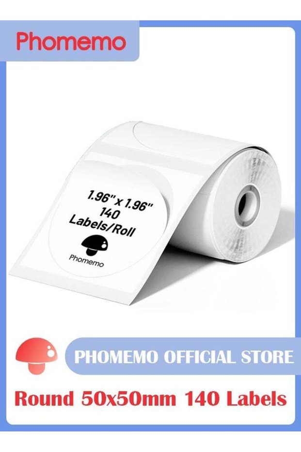 Multi-Purpose Self-Adhesive Label for M110/ M120/ M200/ M220/ M221 Label Printer, 50x50mm, 140 Lab