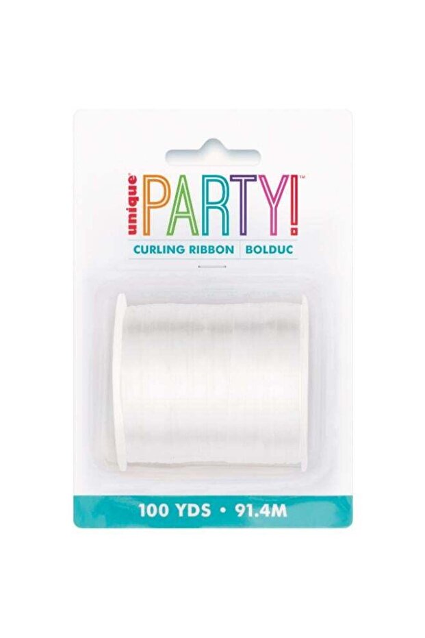 100 Yards White Curling Ribbon