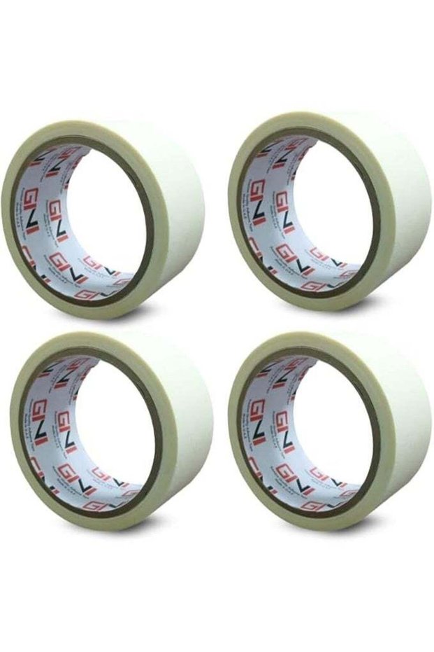 GINI Premium Masking Tape 48mm X 20Yards General Purpose Paper Tape For Painting, Labeling, Marking