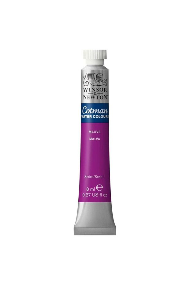 Cotman Watercolour Paint Tube 8ml Content Mauve