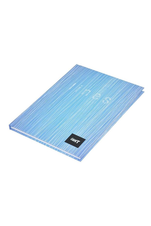 FIS Light 5 Piece Hard Cover Notebook, Single Ruled (100 Sheets) A5 Size - LINBA51601
