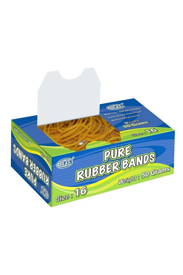 FIS Pure Rubber Bands 16 Size, 50 grams - FSRB50/16N