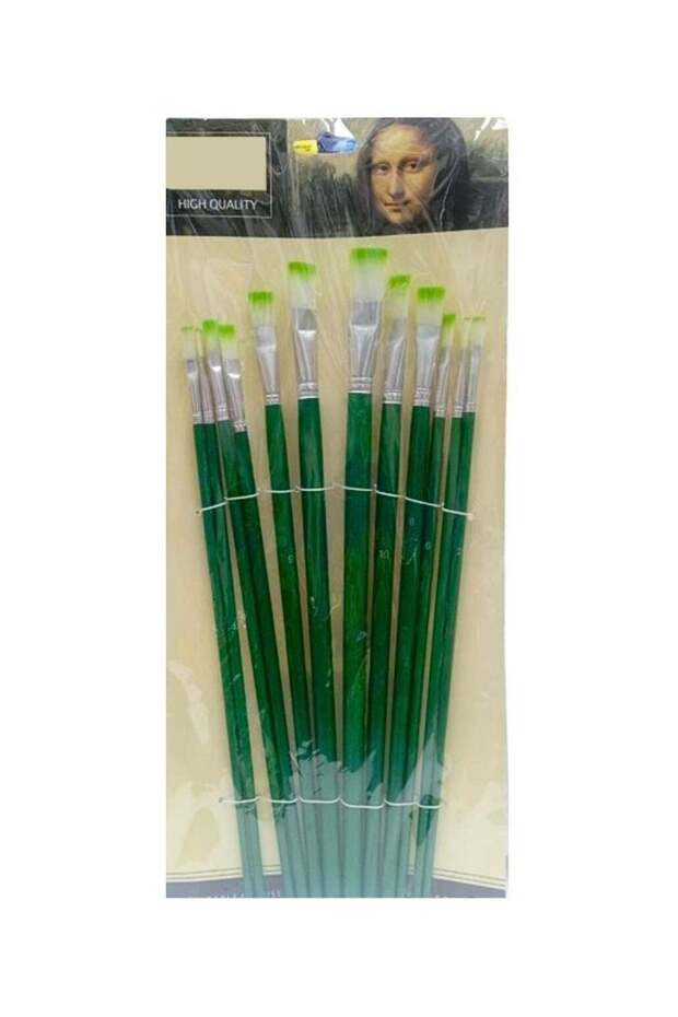 High Quality Watercolor Paint Brush Different Types Set Of 12 Pcs