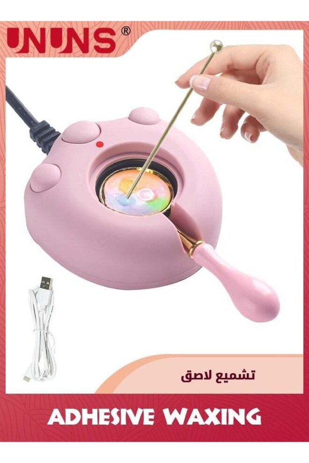 Electric Wax Seal Warmer,Pink Electric Wax Seal Melting For Wax Seal Stamp With Lovely Design For M