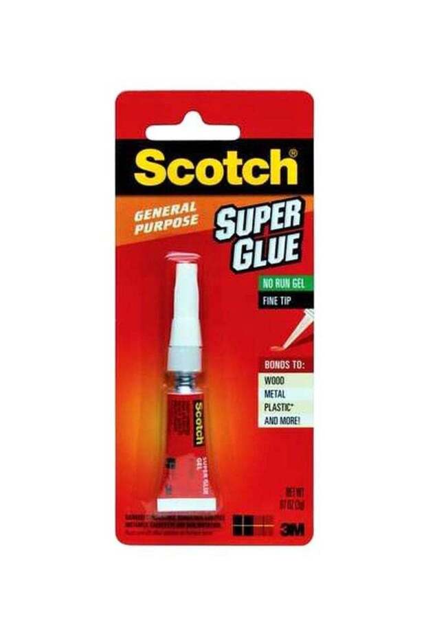 Super Glue Gel Tube Clear