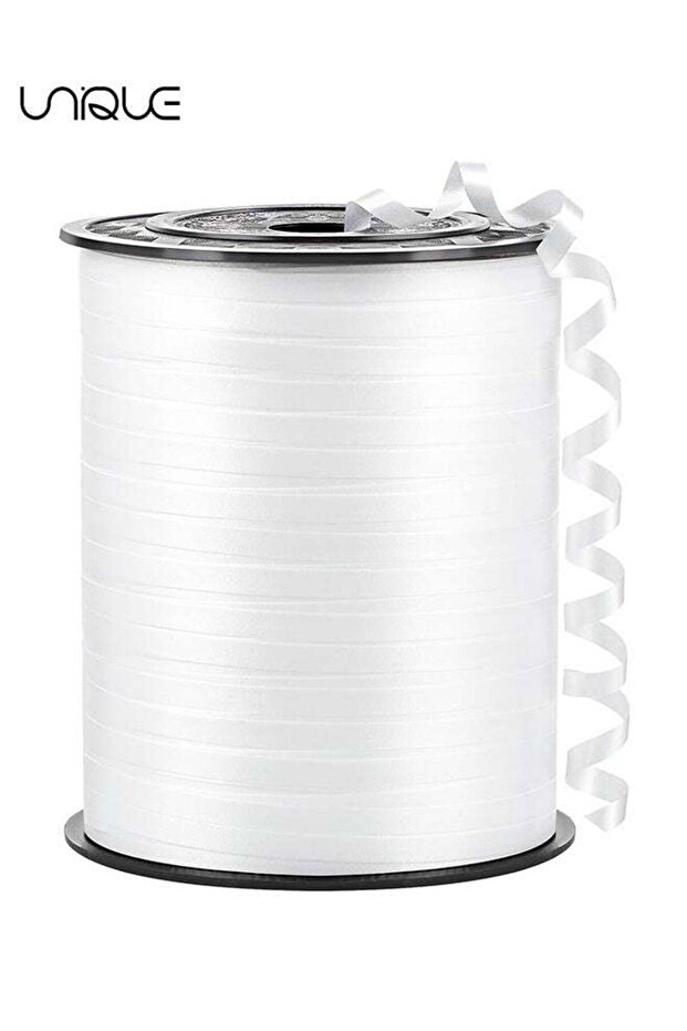 500 Yards White Curling Ribbon - Balloon Ribbon - Balloon String for Art&Craft Decor - Gift Wrappin