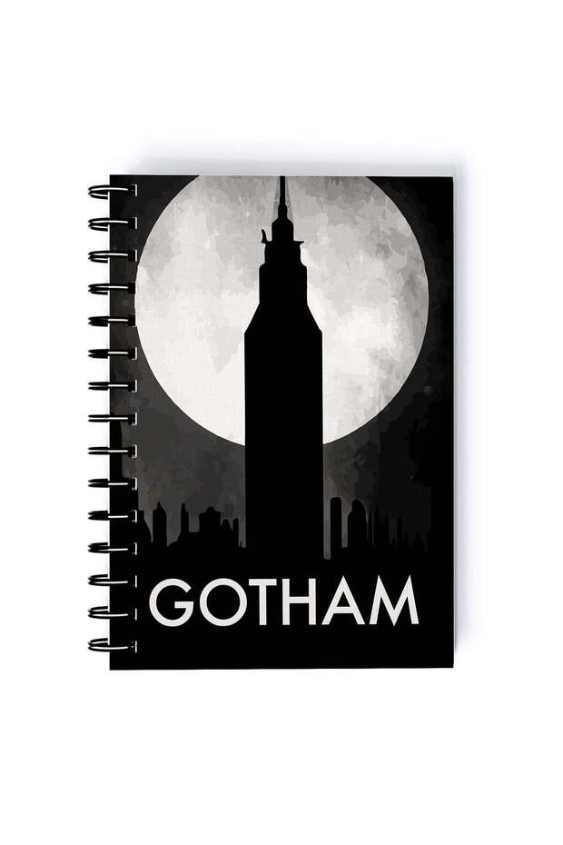 Spiral A5 Notebook Batman Retro Comic Gotham City Retro Comic