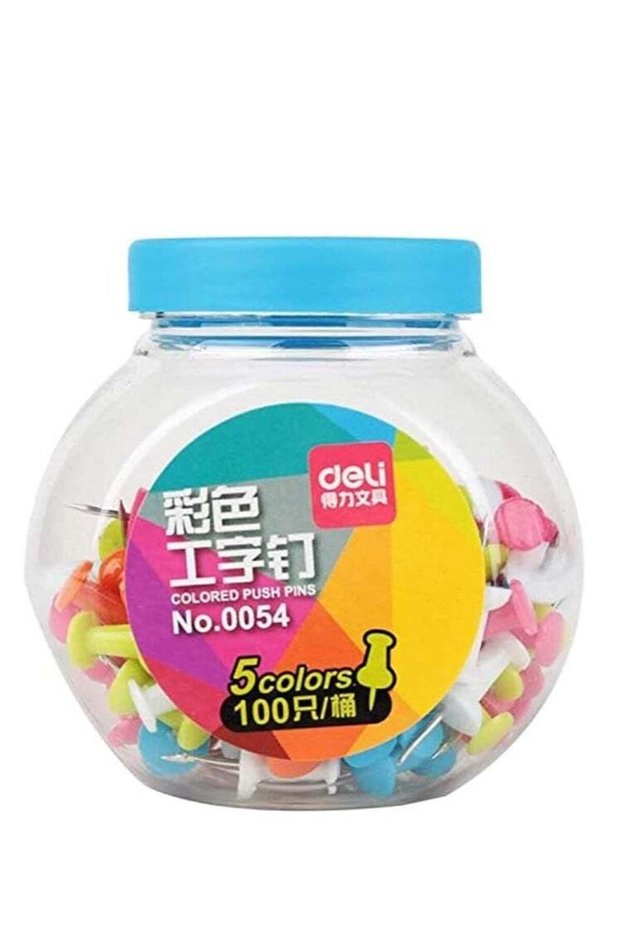 Deli E0054 Deli Push Pins Candy Jar Package For Nice Display E0054