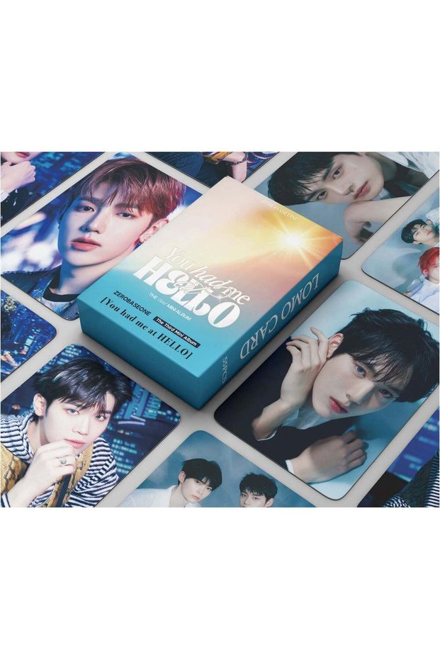 55Pcs ZEROBASEONE Photo Card ZB1 New Al You Had Me At Hello Lomo Card