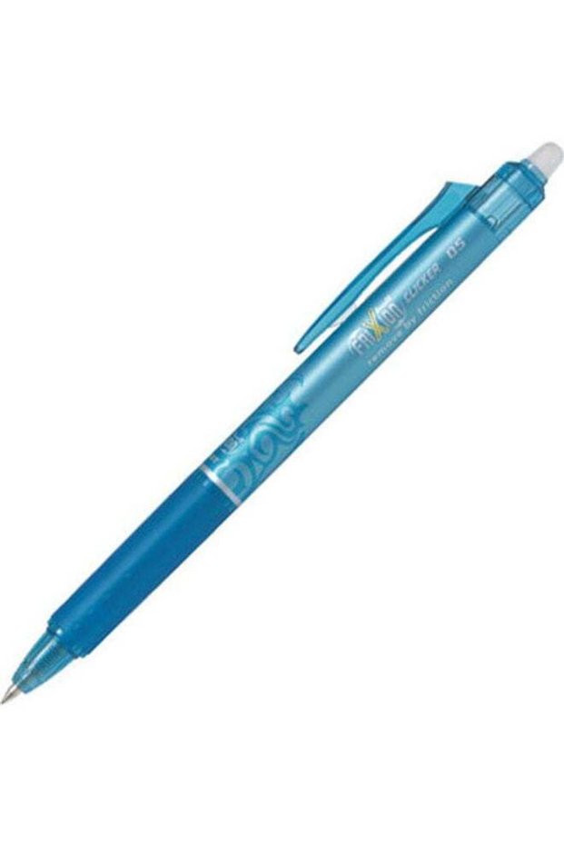 Frixion Clicker 0.5mm Tip Pen Light Blue