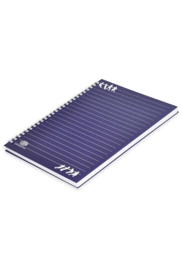 Spiral Hard Cover Notebook, Size 9"x7" Inches, Single Line Ruling, 100 Sheets Pack 5 Pieces - FSNBS