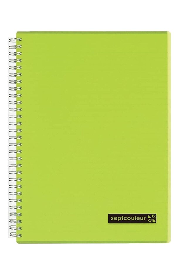 80-Sheet Septcouleur Notebook B5 Size Green