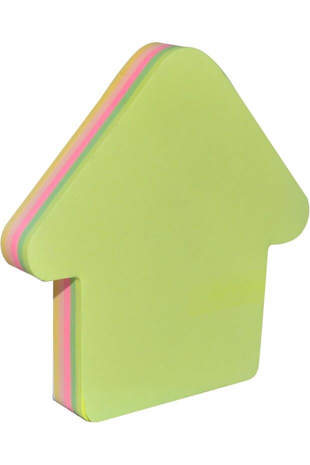 CPP08S Arrow Shaped Sticky Notes, 3 x 3 in, Neon Assorted, 100 Sheets