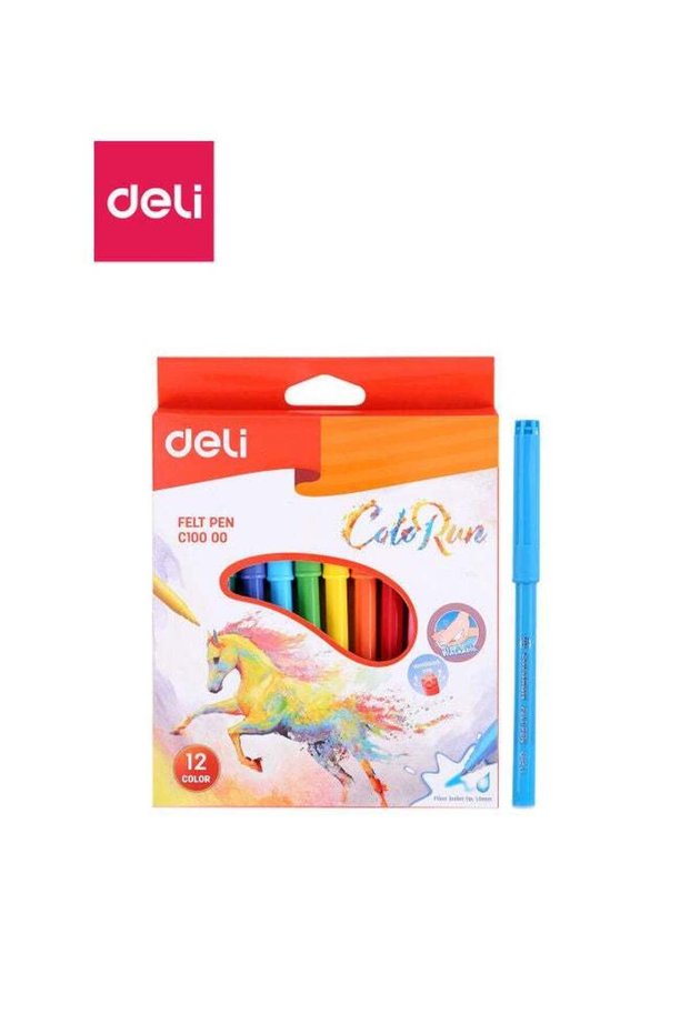 12-Piece Kids Crayons Multicolour