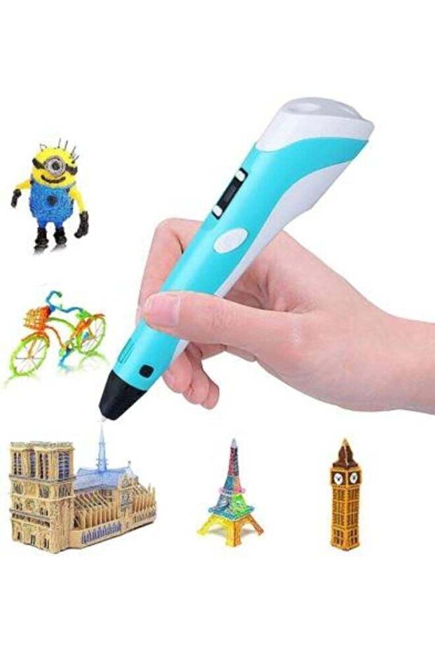 3D Pen Printer Make your Child a Creative Person, Digital Display To Adjust Temperature and Speed P