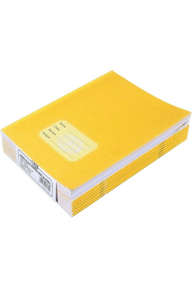 FIS Exercise Book, 165x210mm, 40 Sheets (80 Pages), 5mm Square Gridlines with Left Margin, Pack of