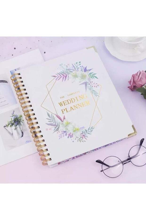 Perfect Wedding Planner,Wedding Book - Bridal Countdown Calendar | A4, 120 Pages | Engagement/Weddi