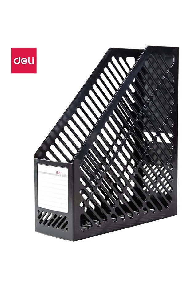 1-Piece Plastic Magazine Holder Black