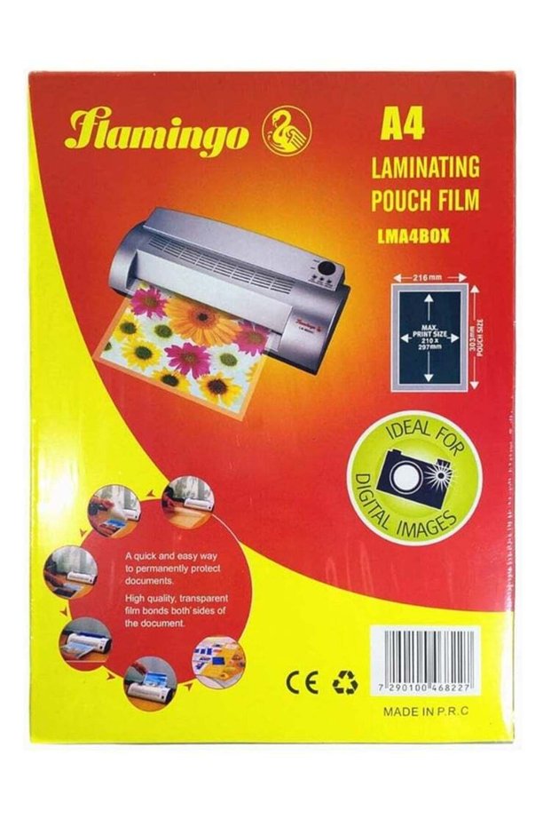 A4 Size Laminating Pouch 125 Micron 210×297mm 100 Pieces