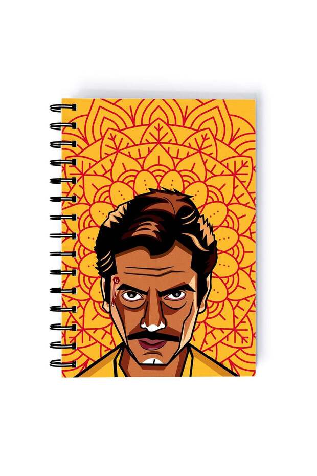 Spiral A4 Notebook Sacred Games Funny Netflix Ganesh Gaitonde TV Series
