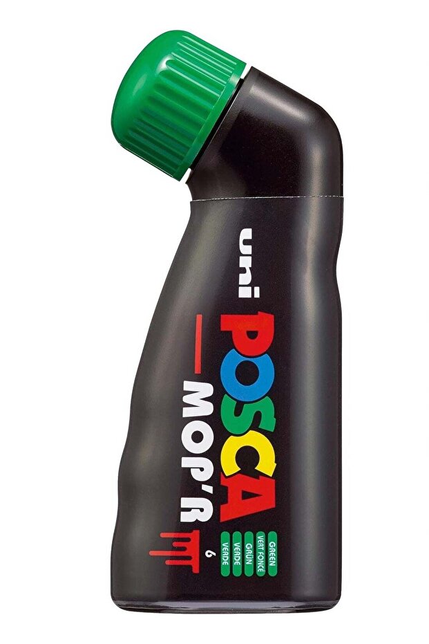 POSCA - Uni Mitsubishi Pencil - MOP'R Marker - XXL Round Tip 3-19 mm - Ergonomic Shape, Semi-Rigid