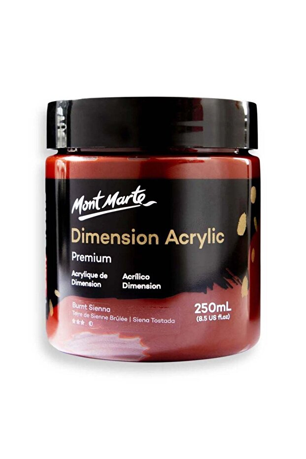 Premium Dimension Acrylic Paint 250ml Content Burnt Sienna