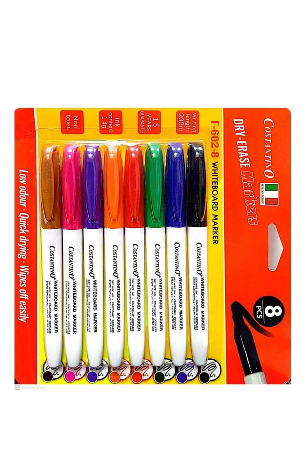 8Pieces Dry Erase Markers