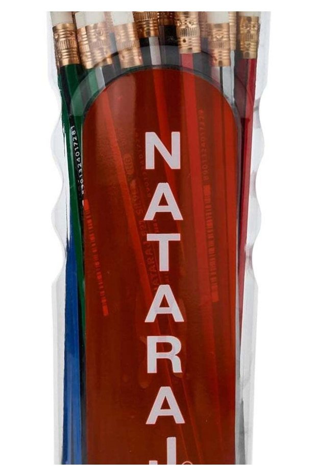 Nataraj 621 HB Hex Pencil Set - 48 Assorted Colors