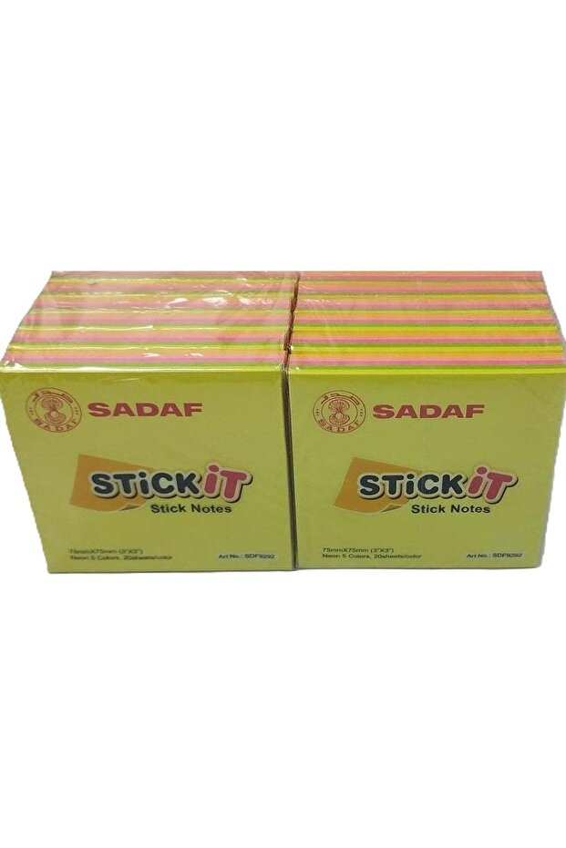 1200-Sheet Sticky Notes 3x3 Inch Size Multicolour
