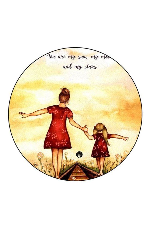Girls Printed Pin Multicolour
