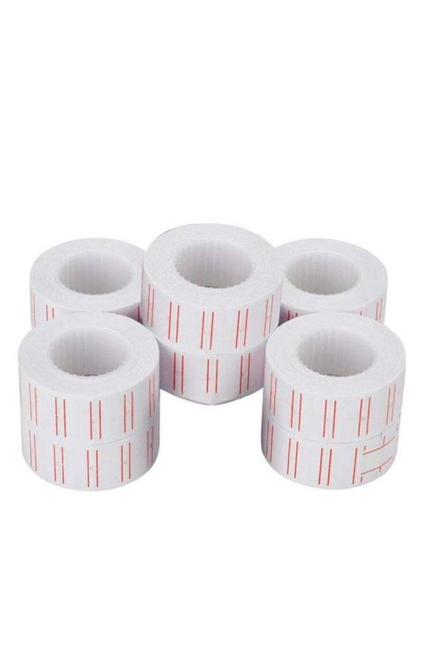10 Rolls 10000pcs White Price Labels Pricing Tags for Mx-5500