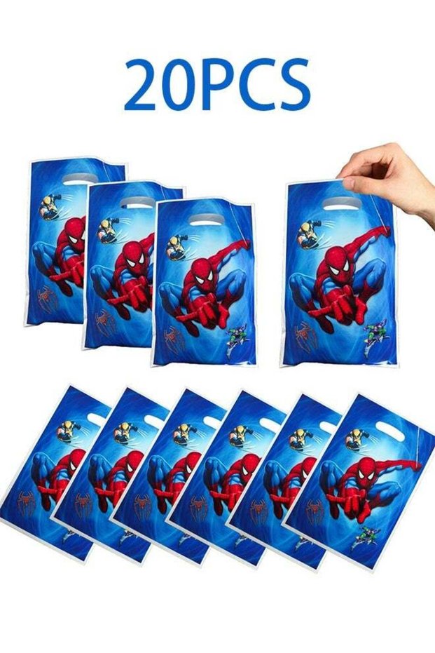 20pcs Birthday Party Gift Bags Candy Bags Goody Bags Birthday Party Supplies Decorations