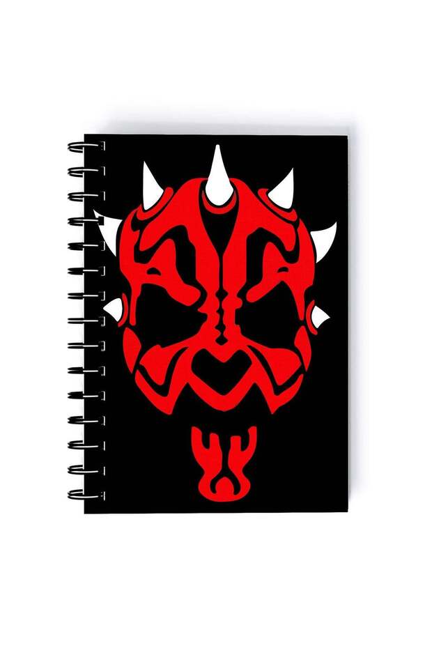 Spiral A5 Notebook Star Wars Darth Maul Red Black Mandalorian