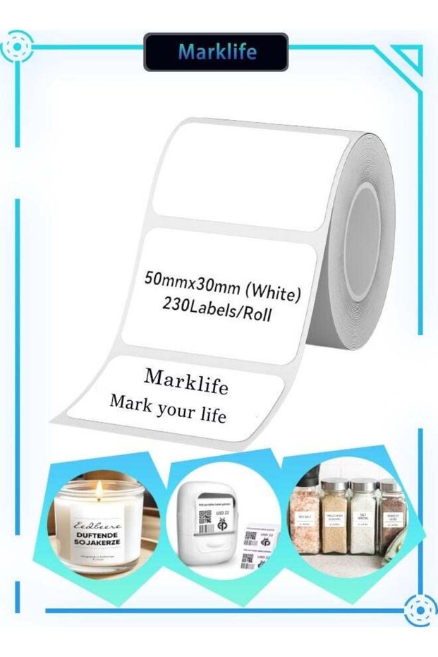 Thermal Label Paper for Label Maker, Sticker Printer, Waterproof, Oil-Proof, Anti-scratch and Anti-